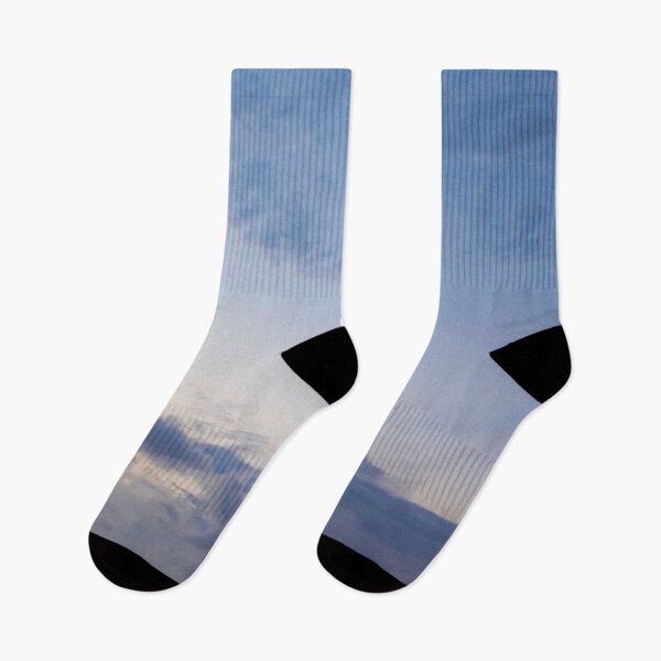 Item preview, Sea blue sky clouds sunset designed and sold by PrakritiPrints.
