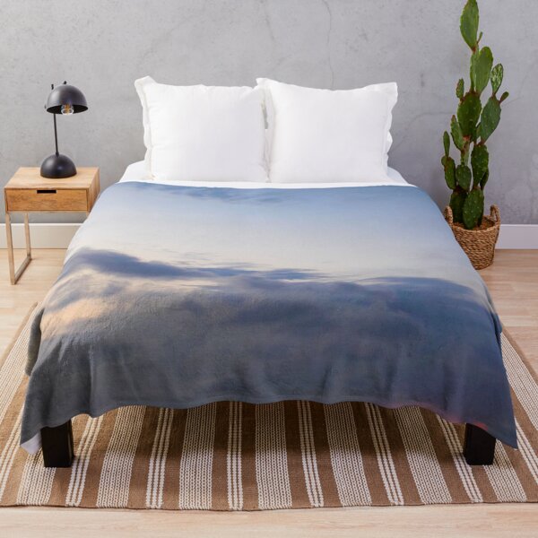 Item preview, Sea blue sky clouds sunset designed and sold by PrakritiPrints.