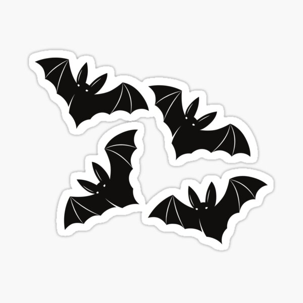 Item preview, Vampire bat Horror Black long eared bat designed and sold by OneTimeEngineer.