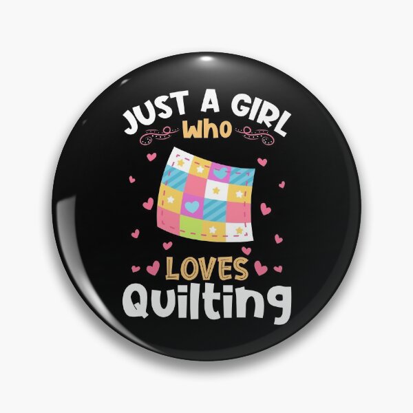 Item preview, Just a Girl who Loves Quilting designed and sold by Hananiah Merch.