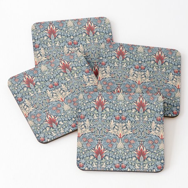Item preview, Snakeshead William Morris Textile Pattern designed and sold by Vintage Wall Art.