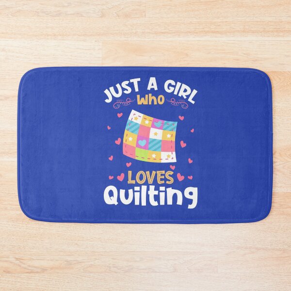 Item preview, Just a Girl who Loves Quilting designed and sold by Hananiah Merch.