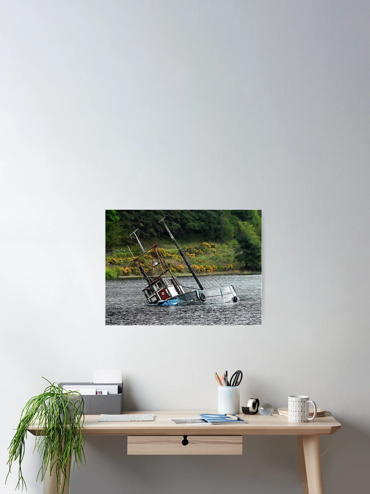 Thumbnail 2 of 3, Poster, Sinking designed and sold by samvsmith.