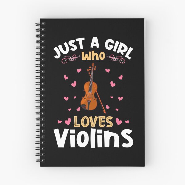 Item preview, Just a Girl who Loves Violins Violinist designed and sold by Hananiah Merch.