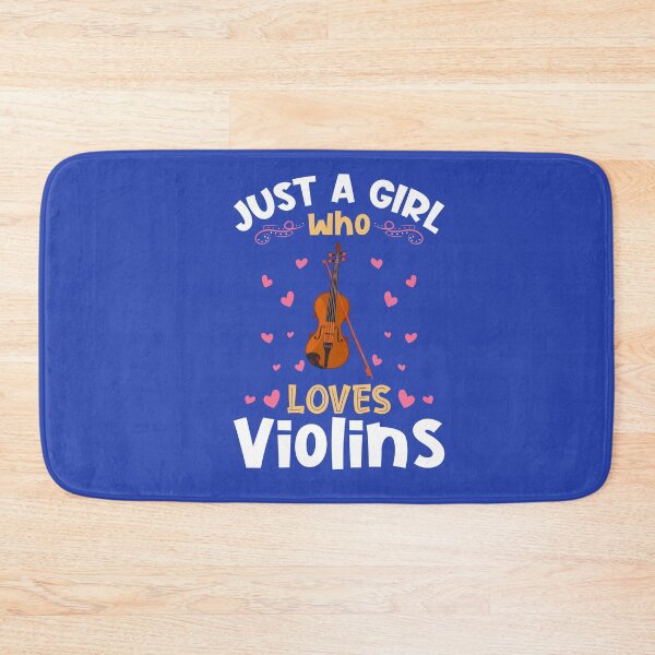 Item preview, Just a Girl who Loves Violins Violinist designed and sold by Hananiah Merch.