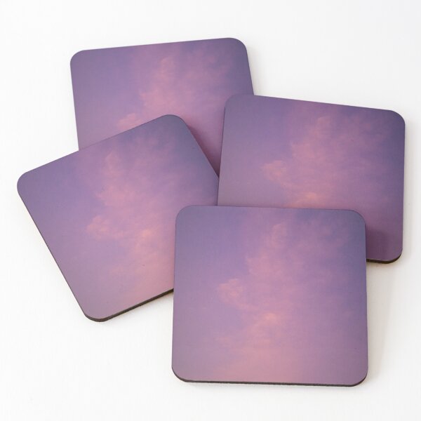 Item preview, Purple pink sky clouds designed and sold by PrakritiPrints.