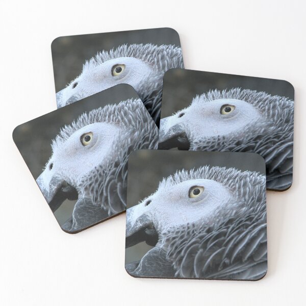 Item preview, Primer plano - gris africano designed and sold by Sharon Perrett.