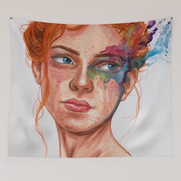 Item preview, Iridescence Watercolor Artwork designed and sold by evanartt.