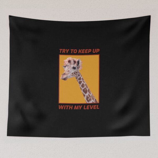 Item preview, Giraffe try to keep up with my level designed and sold by miminova.