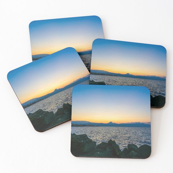 Item preview, Night time Port of Heraklion, Crete island sunset, Greece designed and sold by WanderlustBunny.