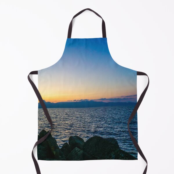 Item preview, Night time Port of Heraklion, Crete island sunset, Greece designed and sold by WanderlustBunny.