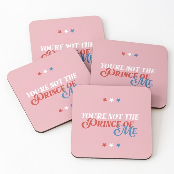 Item preview, You're Not The Prince of Me - RED WHITE AND ROYAL BLUE designed and sold by Isabella Zettl.