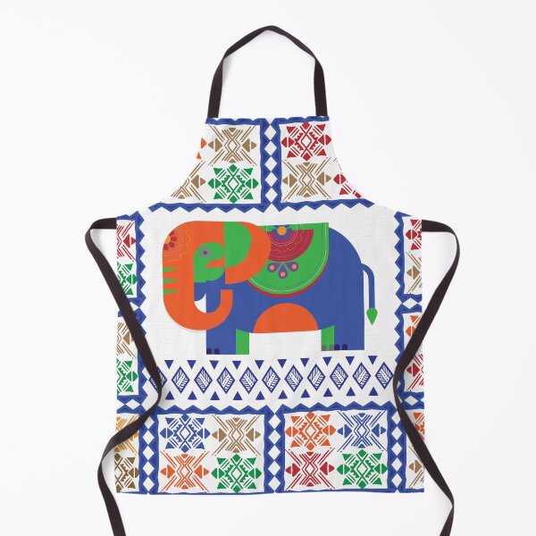 Item preview, Indian Elephant Print - Rajasthani designed and sold by CC-RED.