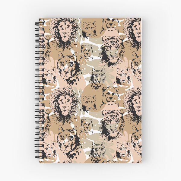 Item preview, Tiger and lion animal print designed and sold by Polanika.