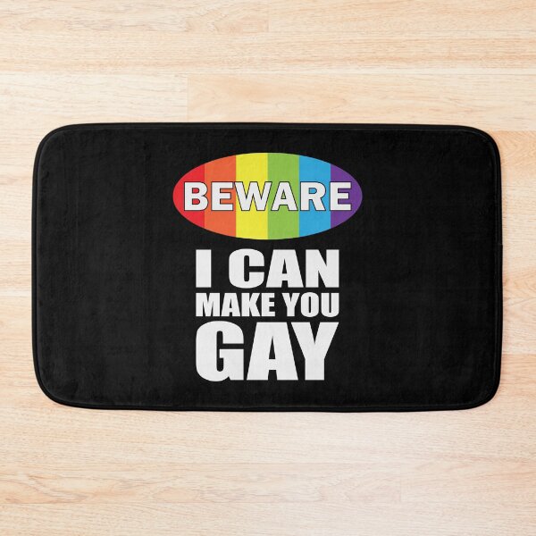 Item preview, BEWARE - I CAN MAKE YOU GAY designed and sold by Dwarf-Monkey.