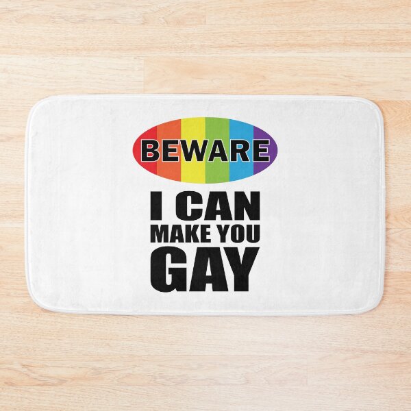 Item preview, BEWARE - I CAN MAKE YOU GAY designed and sold by Dwarf-Monkey.
