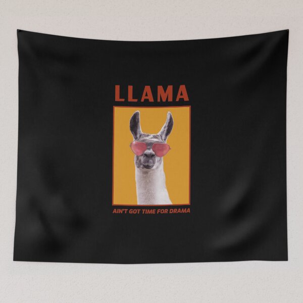 Item preview, Llama ain't got time for drama designed and sold by miminova.