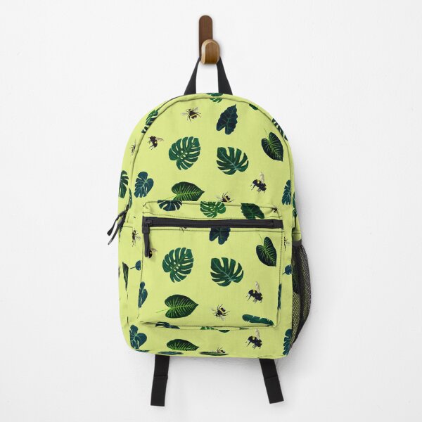 Item preview, Bees and tropical leaves designed and sold by emilymaydesigns.