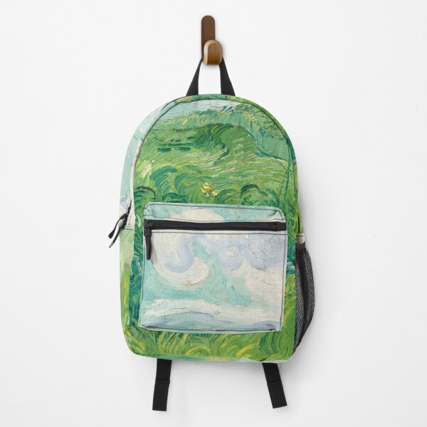 Vincent van Gogh Green Wheat Fields, Auvers 1890 Painting Backpack