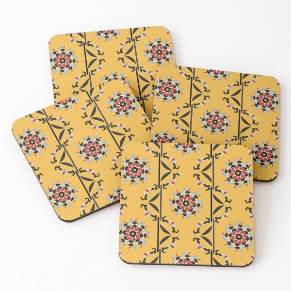 Item preview, Black Retro Regal - Mustard Yellow designed and sold by BumbleChynxBee.