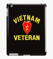 25th Infantry Div. Vietnam Veteran T-shirt iPad Case/Skin