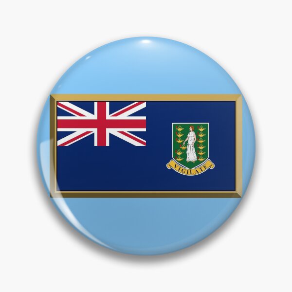 Item preview, British Virgin Islands Flag Gifts, Stickers & Products (GF) designed and sold by mpodger.