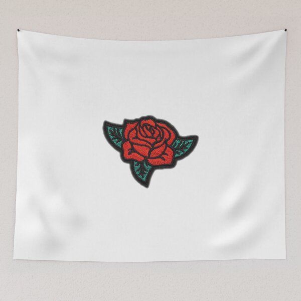 Item preview, rose patch designed and sold by flumadiddlee.