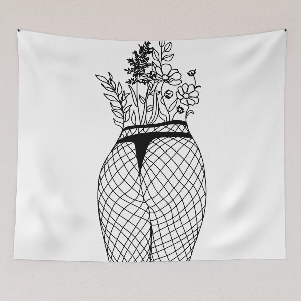 Item preview, Sexy girl in a thong designed and sold by OneLinePrint.