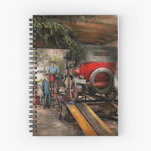Item preview, Car Mechanic - Annual checkup 1924 designed and sold by Mike Savad Photography.