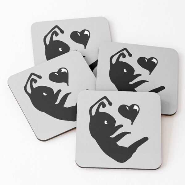 Item preview, Falling Hearts in Black and White designed and sold by Nightlea.