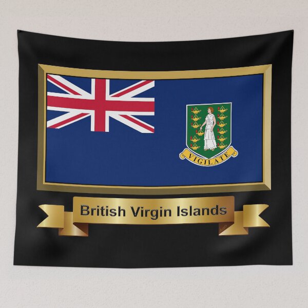 Item preview, British Virgin Islands Flag Gifts, Stickers & Products (N) designed and sold by mpodger.