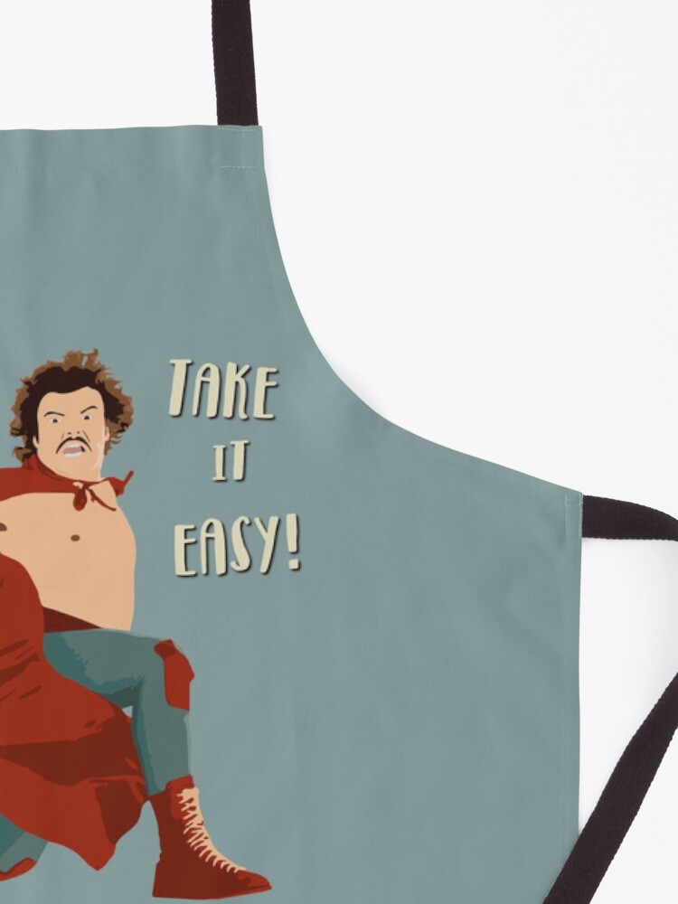 Alternate view of Take It Easy, El Luchador Mascarado Artwork Apron
