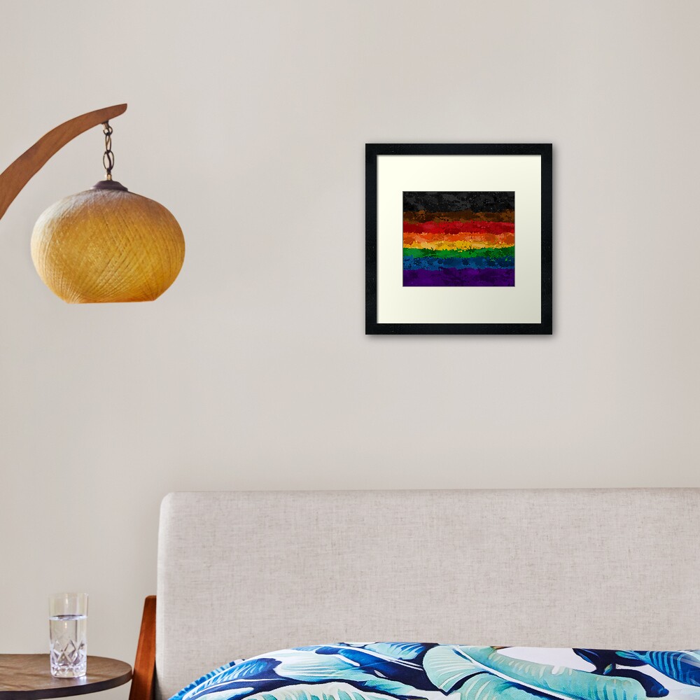 Item preview, Framed Art Print designed and sold by LiveLoudGraphic.