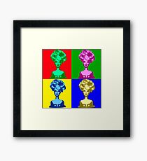 Doll Warhol Framed Print