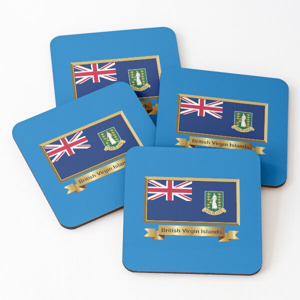 Artikelvorschau, Geschenke, Aufkleber und Produkte mit der Flagge der Britischen Jungferninseln (N) entworfen und verkauft von mpodger.
