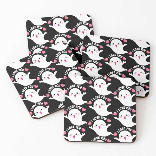 Item preview, cute ghost halloween i love you  designed and sold by dogan ksa.