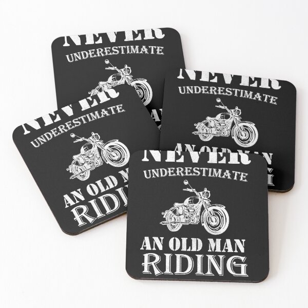 Item preview, Motorcyling old man designed and sold by 71lines.