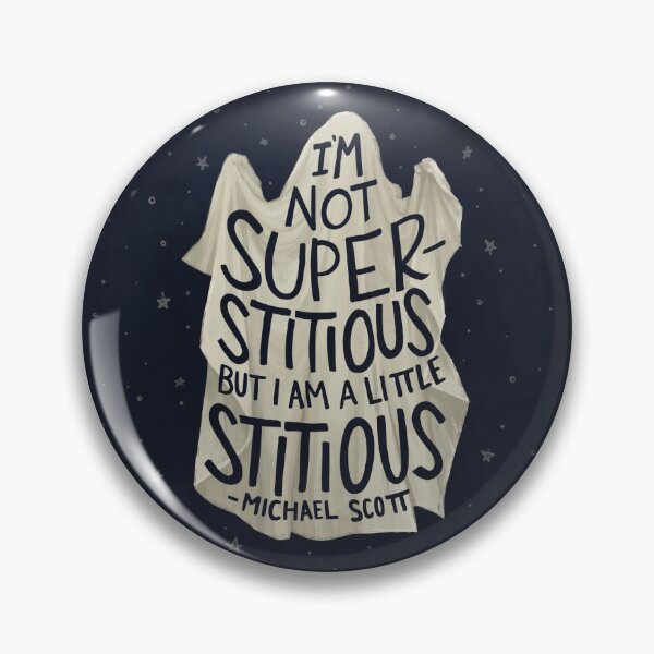 Item preview, Michael Scott Just a Little Stitious  designed and sold by RebekahLynne.
