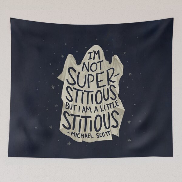 Item preview, Michael Scott Just a Little Stitious  designed and sold by RebekahLynne.