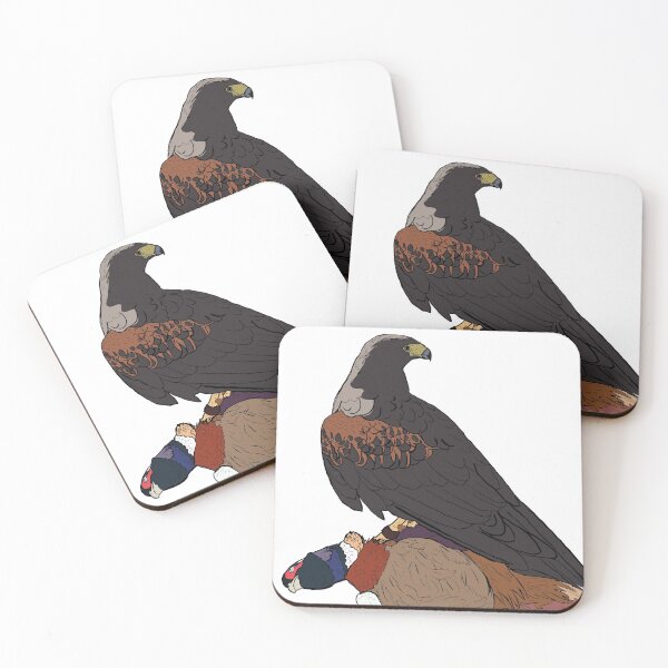 Item preview, Chip the Harris' Hawk designed and sold by Jlouieasy.