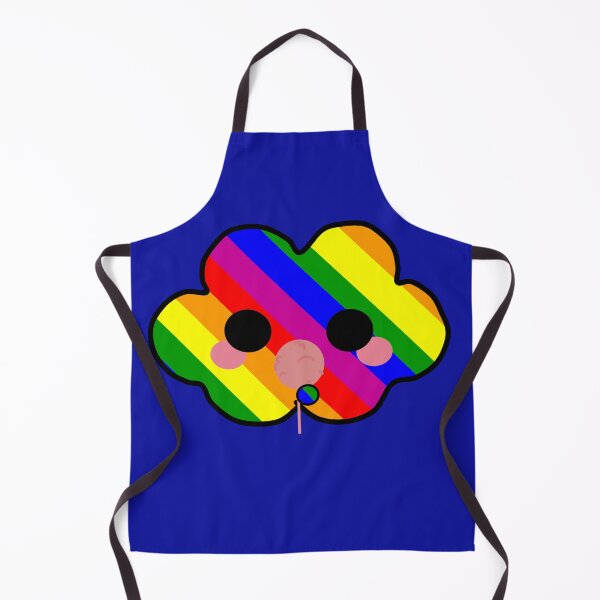 Item preview, PRIDE- LGBT- Rainbow Kawaii Cloud- Candyfloss (Blue) designed and sold by VtheArtist.