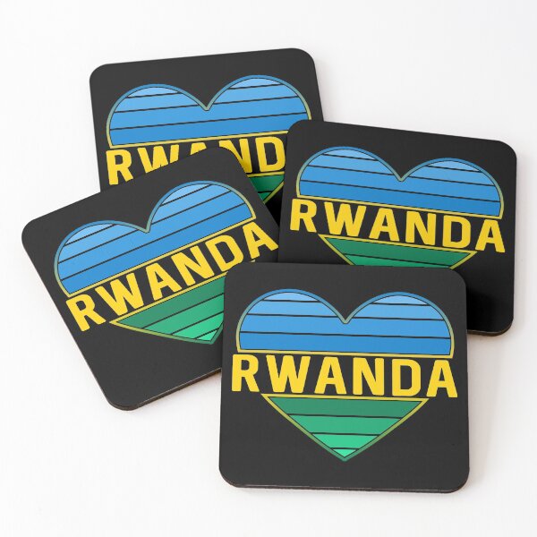 Item preview, Heart Rwanda, I Love Rwanda, République du Rwanda  designed and sold by Celticana.