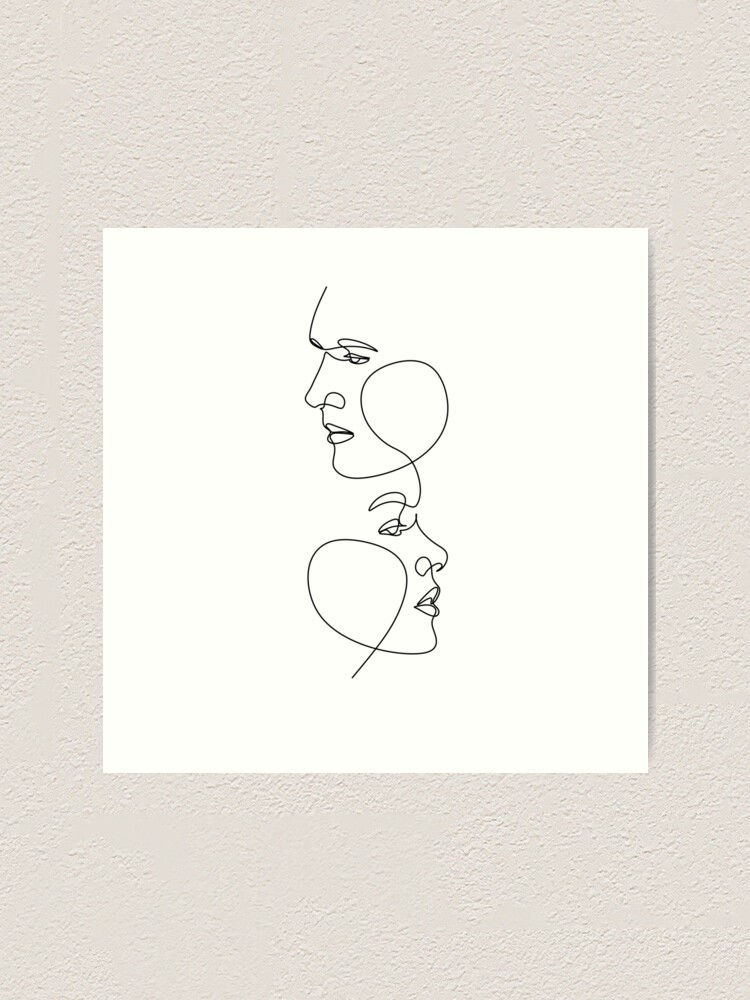Lámina artística «Dibujo lineal de pareja. Amor estampado.» de OneLinePrint | Redbubble Lámina artística «Dibujo lineal de pareja. Amor estampado.» de OneLinePrint | Redbubble