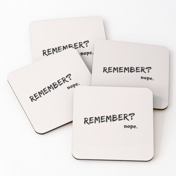 Item preview, Remember? No designed and sold by Asatsa.