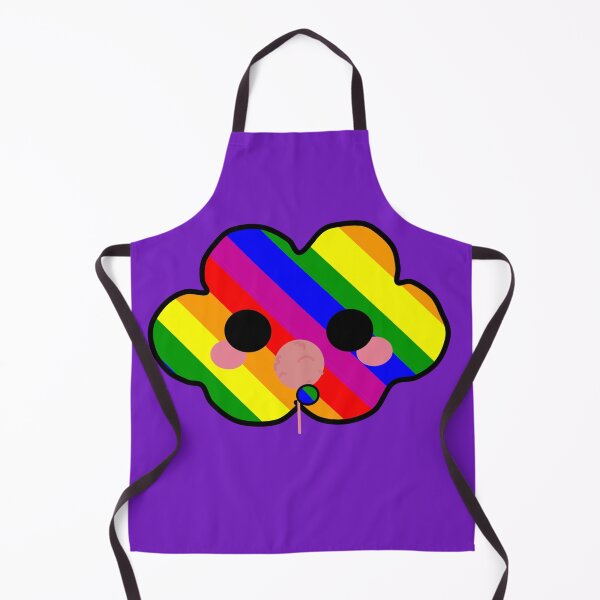 Item preview, PRIDE- LGBT- Rainbow Kawaii Cloud- Candyfloss (Purple) designed and sold by VtheArtist.