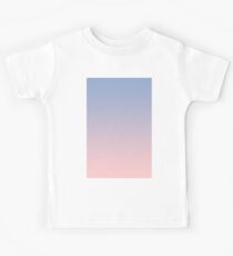 Pantone Farbe des Jahres 2016 Rosenquarz / Serenity Ombre Kinder T-Shirt