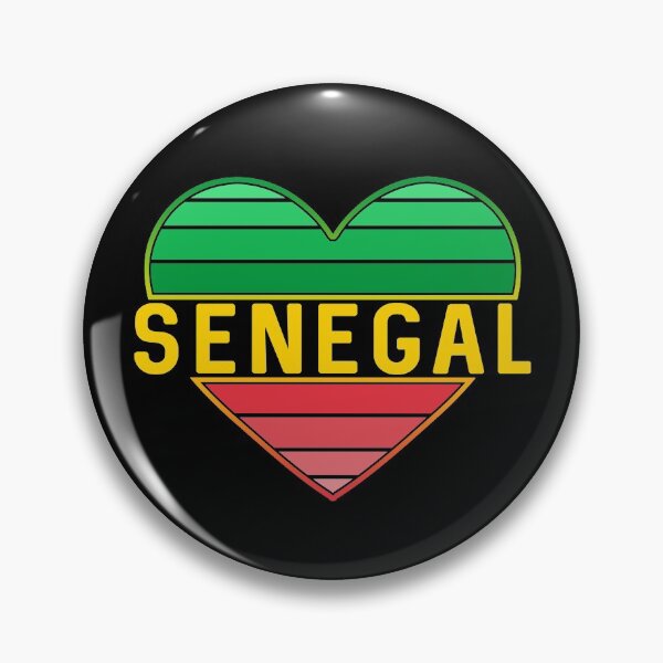 Artikelvorschau, Herz Senegal entworfen und verkauft von Celticana.