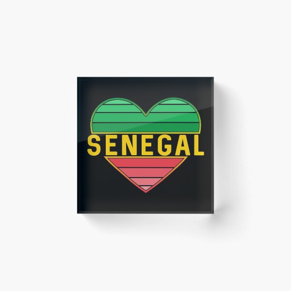 Artikelvorschau, Herz Senegal entworfen und verkauft von Celticana.