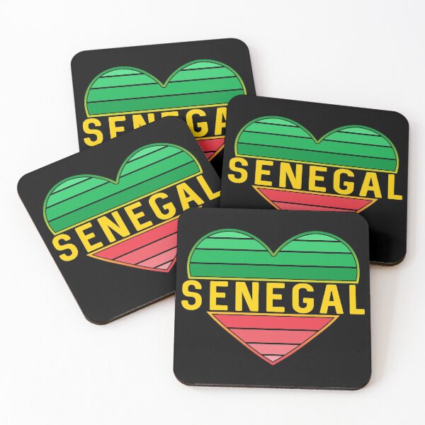 Artikelvorschau, Herz Senegal entworfen und verkauft von Celticana.