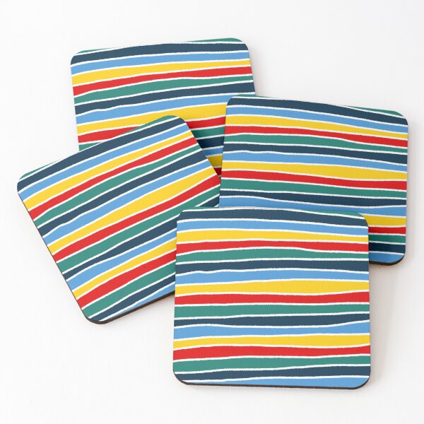 Item preview, Colourful & Funky Stripes designed and sold by louellawanders.